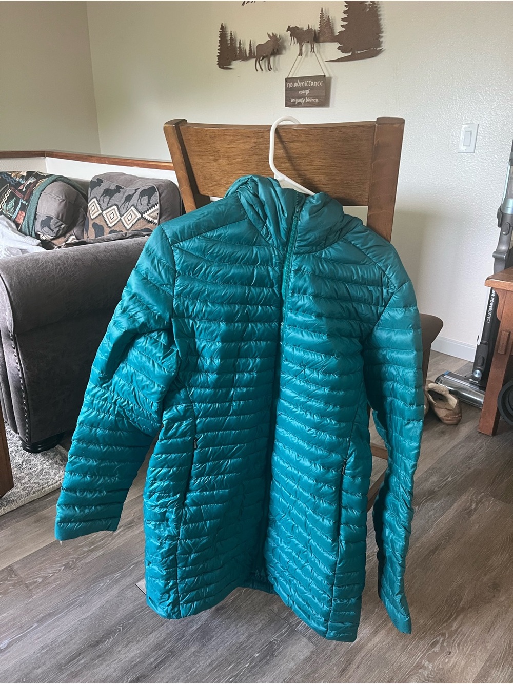 Arc'teryx Teal Quilted Jacket